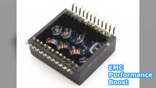 T1218 イーサネットトランスによる EMC 性能の強化